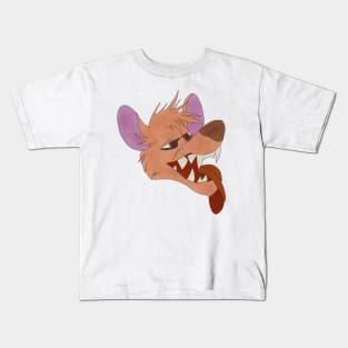 Anthro rat face Kids T-Shirt